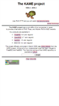 Mobile Screenshot of kame.net